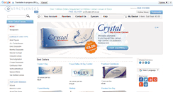 Desktop Screenshot of contactlenses.de