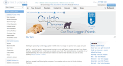 Desktop Screenshot of guidedogs.contactlenses.co.uk