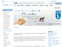 Tablet Screenshot of guidedogs.contactlenses.co.uk